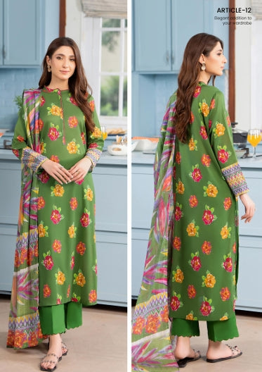 Guljee Olivia Three Piece Code-12